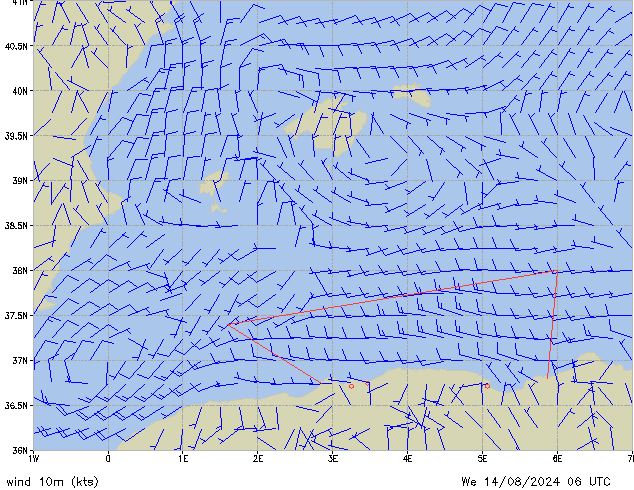 Mi 14.08.2024 06 UTC