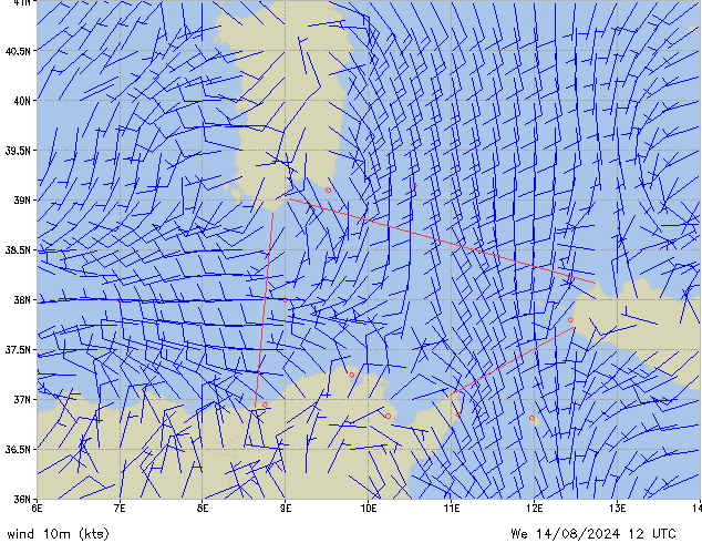 Mi 14.08.2024 12 UTC