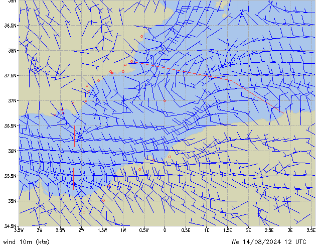 Mi 14.08.2024 12 UTC