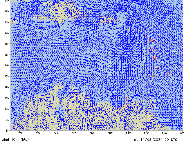 Mi 14.08.2024 00 UTC