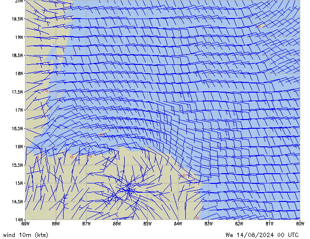 Mi 14.08.2024 00 UTC