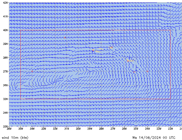 Mi 14.08.2024 00 UTC