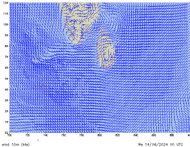 Mi 14.08.2024 00 UTC