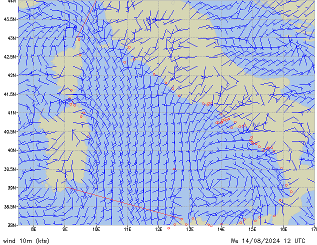 Mi 14.08.2024 12 UTC