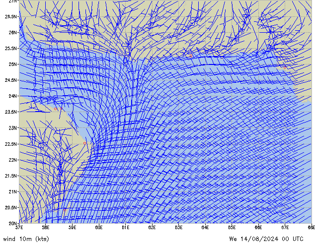 Mi 14.08.2024 00 UTC