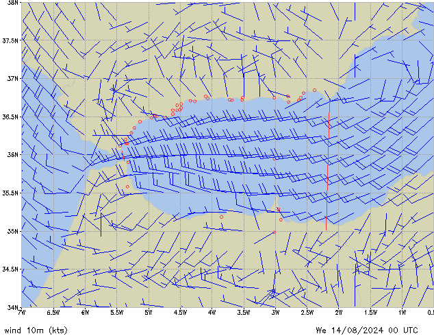 Mi 14.08.2024 00 UTC