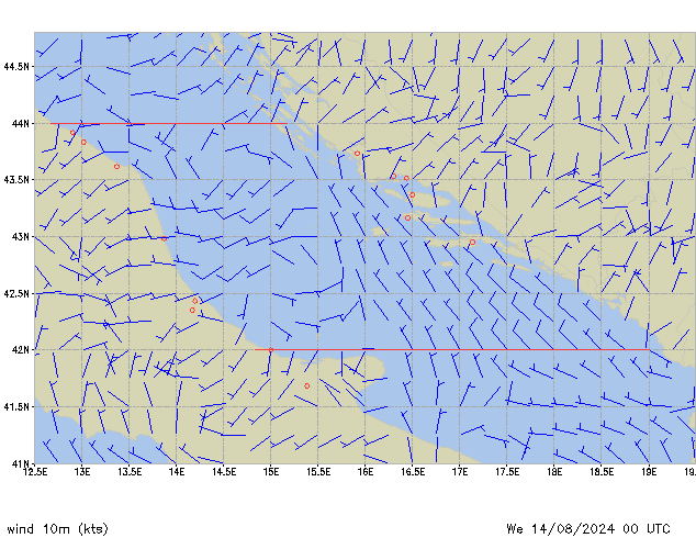 Mi 14.08.2024 00 UTC