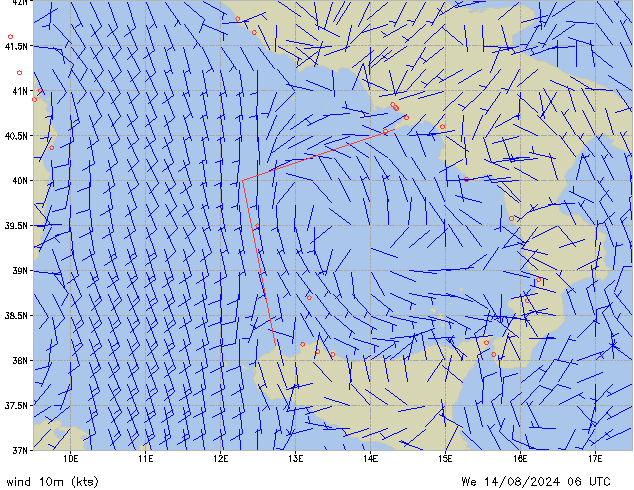 Mi 14.08.2024 06 UTC