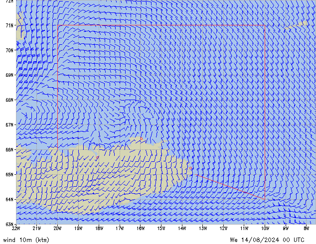 Mi 14.08.2024 00 UTC