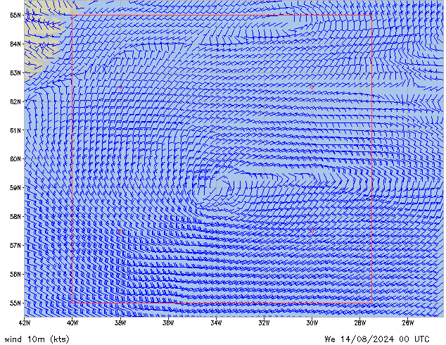 Mi 14.08.2024 00 UTC