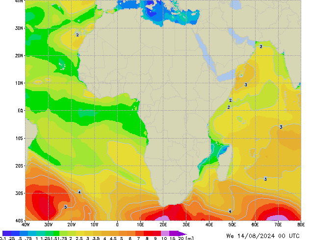 Mi 14.08.2024 00 UTC