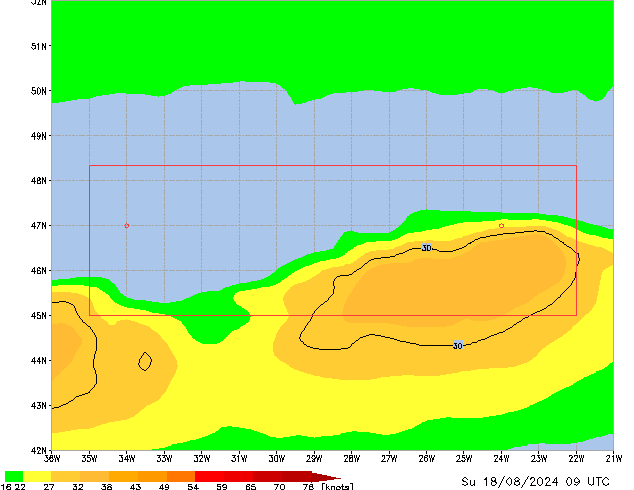 So 18.08.2024 09 UTC