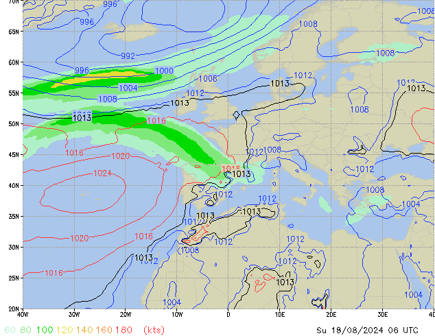 So 18.08.2024 06 UTC