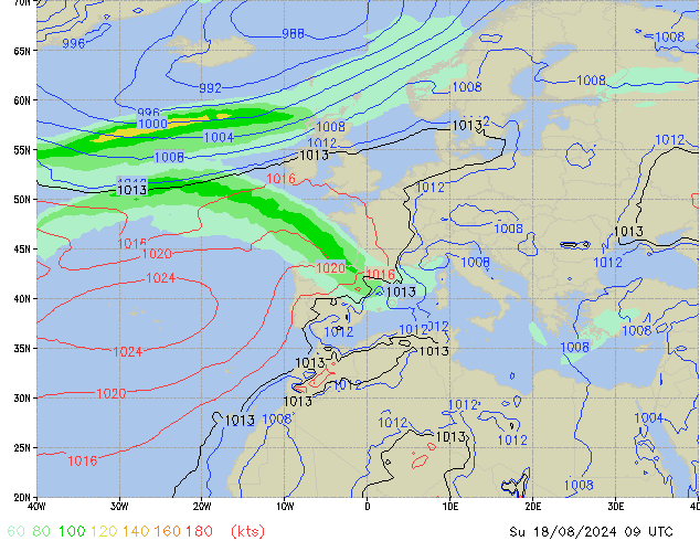 So 18.08.2024 09 UTC