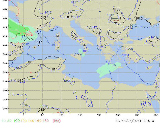 So 18.08.2024 00 UTC