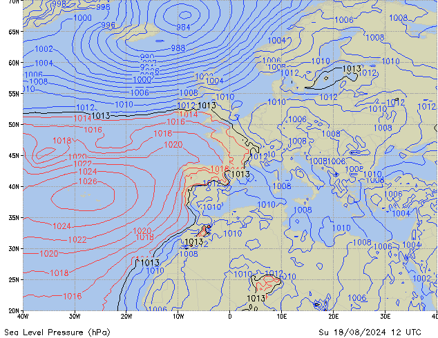 So 18.08.2024 12 UTC