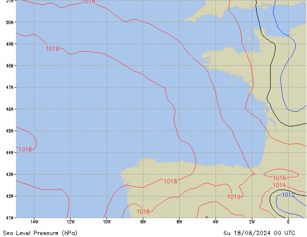 So 18.08.2024 00 UTC