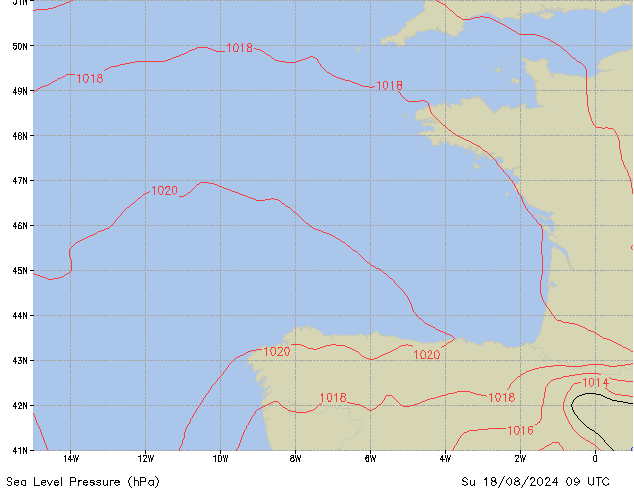 So 18.08.2024 09 UTC