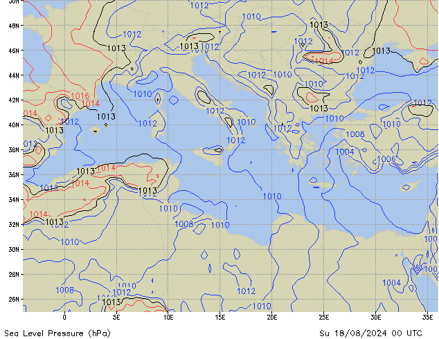 So 18.08.2024 00 UTC