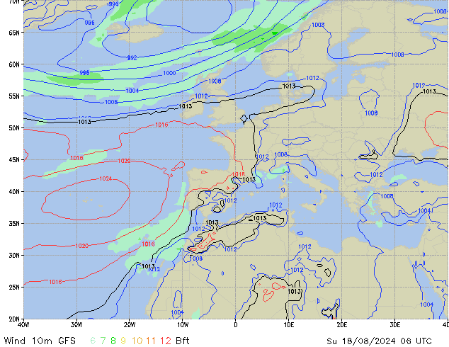 So 18.08.2024 06 UTC