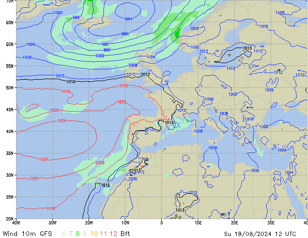 So 18.08.2024 12 UTC