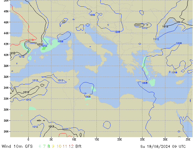 So 18.08.2024 09 UTC