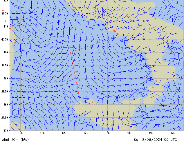 So 18.08.2024 09 UTC