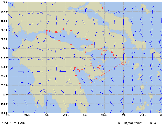 So 18.08.2024 00 UTC