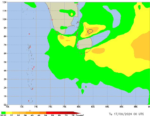 Di 17.09.2024 00 UTC