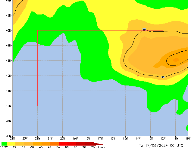 Di 17.09.2024 00 UTC