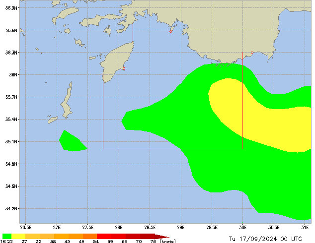 Di 17.09.2024 00 UTC