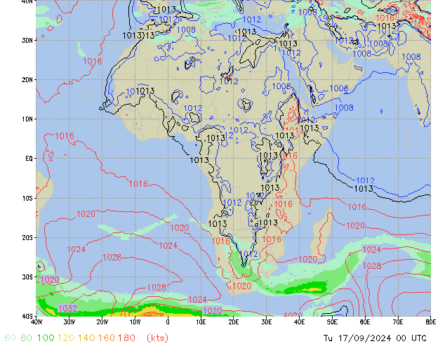 Di 17.09.2024 00 UTC