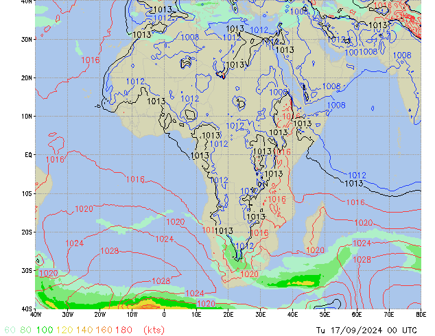 Di 17.09.2024 00 UTC