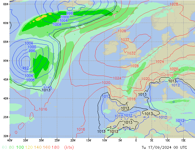 Di 17.09.2024 00 UTC