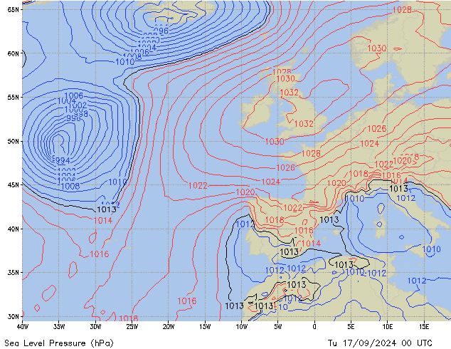 Di 17.09.2024 00 UTC