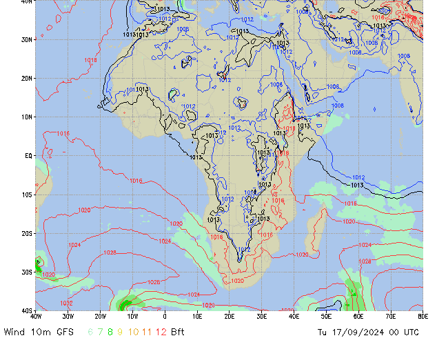 Di 17.09.2024 00 UTC