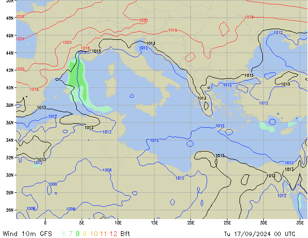 Di 17.09.2024 00 UTC