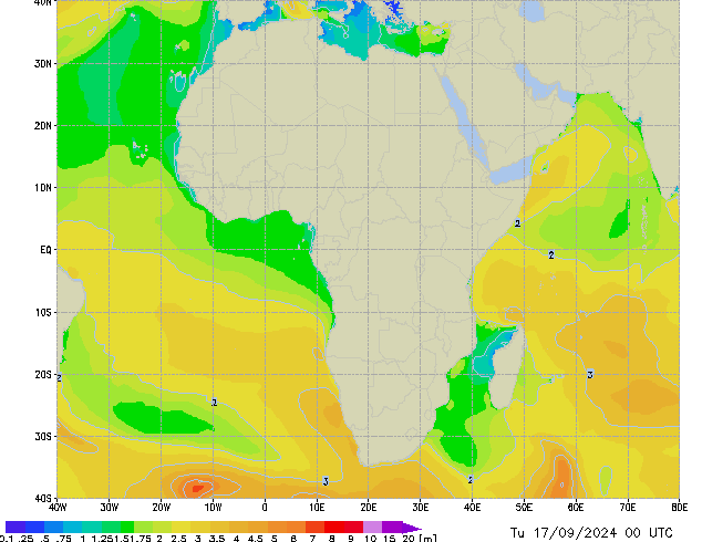 Di 17.09.2024 00 UTC