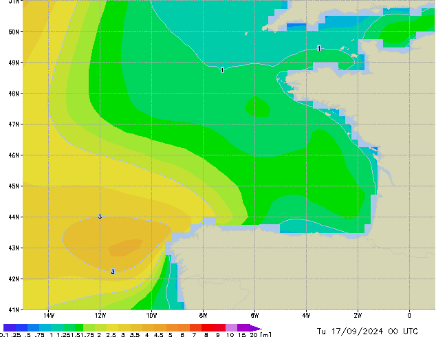 Di 17.09.2024 00 UTC