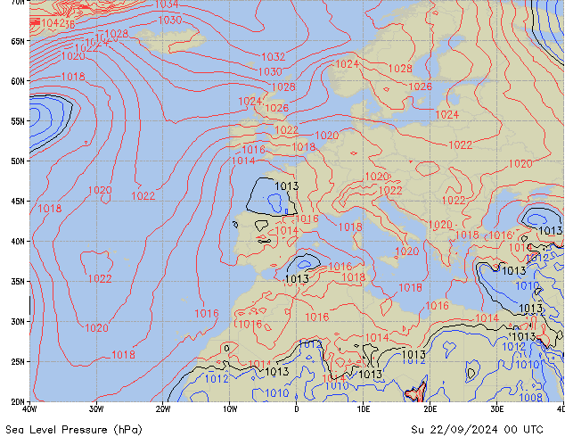 So 22.09.2024 00 UTC