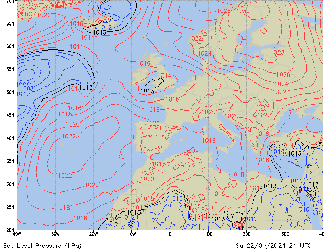 So 22.09.2024 21 UTC