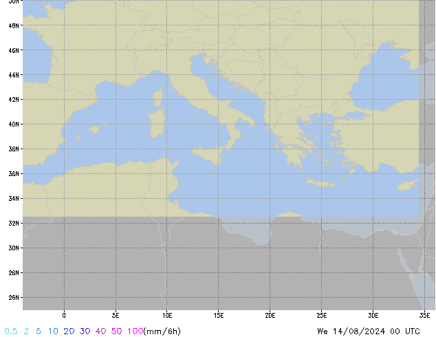 Mi 14.08.2024 00 UTC