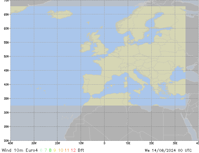 Mi 14.08.2024 00 UTC