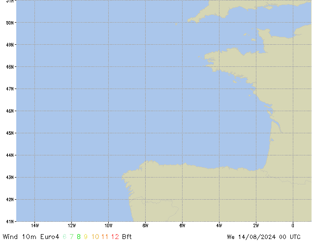 Mi 14.08.2024 00 UTC