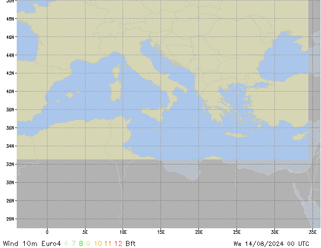 Mi 14.08.2024 00 UTC