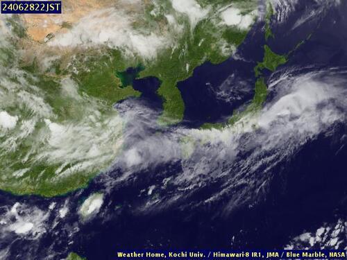 Satelliten - Japanisches Meer - Fr, 28.06. 17:00 MESZ