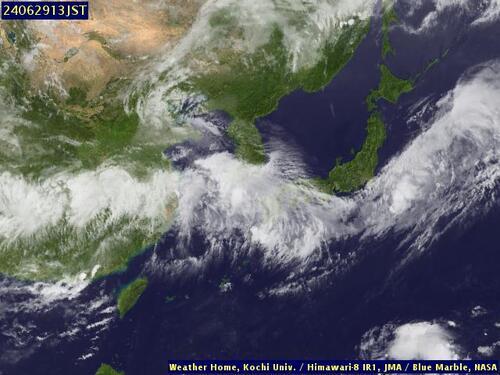 Satellite - Hokkaido - Sa, 29 Jun, 07:00 BST