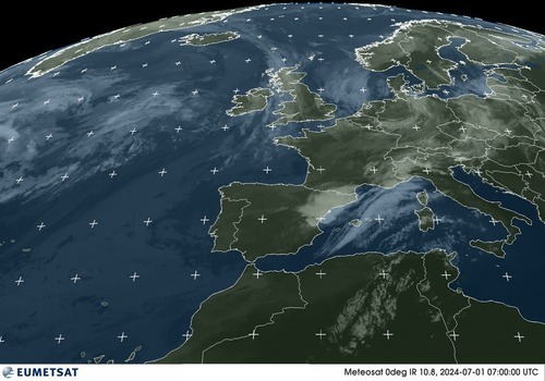 Satellite - Belgian Coast - Mo, 01 Jul, 09:00 BST