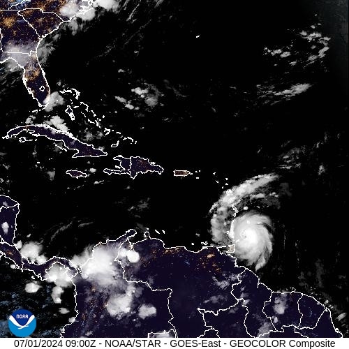 Satelliten - Kleine Antillen - Mo, 01.07. 12:00 MESZ