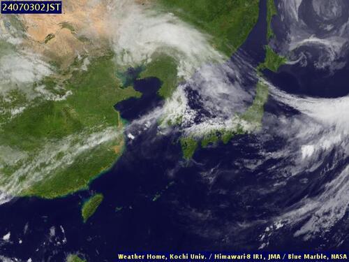 Satelliten - Japanisches Meer - Di, 02.07. 21:00 MESZ